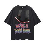 "Bred 11's" Drop Shoulder T-Shirt