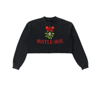 Mistle-Hoe Cropped Sweatshirt