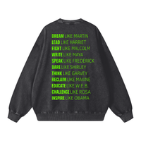 Snow Washed Oversized Sweatshirt