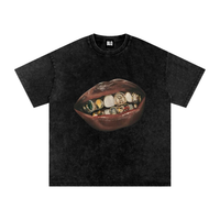 GRILLZ SMILE SNOW WASH TEE