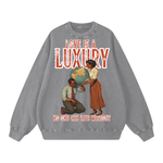 "Weight of the World" Oversized Sweatshirt