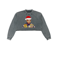 Chris Brown Cropped Sweatshirt