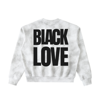 BLACK LOVE WASHED Sweatshirt