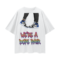 "Fragment Union"Drop Shoulder T-Shirt