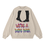 "Bred 11's" Oversized Sweatshirt