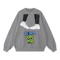 Snow Washed Oversized Sweatshirt