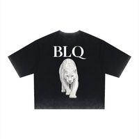 White Panther Dyed Boxy T-Shirt