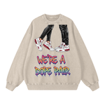 "Valentine's Day 4's" Oversized Sweatshirt