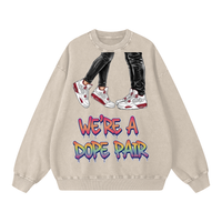 "Valentine's Day 4's" Oversized Sweatshirt