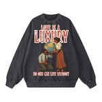 "Weight of the World" Oversized Sweatshirt