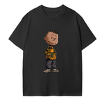 BLACK CHARLIE BROWN T-Shirt