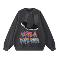 "Bred 11's" Oversized Sweatshirt