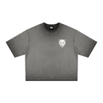 White Panther Dyed Boxy T-Shirt