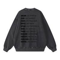 EMPOWERED BY MY HISTORY (BLACK) Sweatshirt