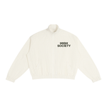 High Society Striped Full-Zip Track Jacket