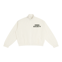 High Society Striped Full-Zip Track Jacket