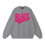 Snow Washed Oversized Sweatshirt