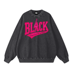 Snow Washed Oversized Sweatshirt