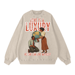 "Weight of the World" Oversized Sweatshirt