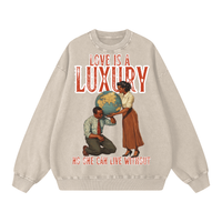 "Weight of the World" Oversized Sweatshirt