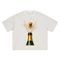 "Popping Bottles" Boxy Oversized T-Shirt