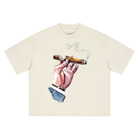 "Cigar" Boxy Oversized T-Shirt