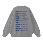 EMPOWERED BY MY HISTORY (NAVY) SWEATSHIRT