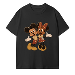 BLACK MICKEY & MINNE T-Shirt