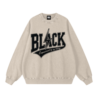 Snow Washed Oversized Sweatshirt