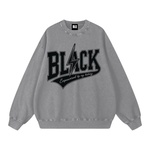 Snow Washed Oversized Sweatshirt