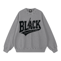 Snow Washed Oversized Sweatshirt