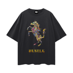"Hustle" Drop Shoulder T-Shirt