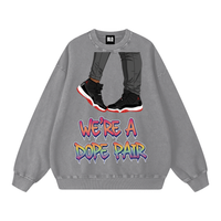 "Bred 11's" Oversized Sweatshirt