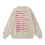Snow Washed Oversized Sweatshirt