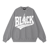 Snow Washed Oversized Sweatshirt