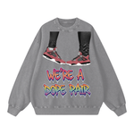 "Infrared" Oversized Sweatshirt