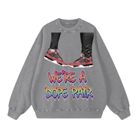 "Infrared" Oversized Sweatshirt