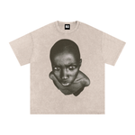 LOOK UP SNOW WASH TEE