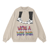 "Military Black" Oversized Sweatshirt