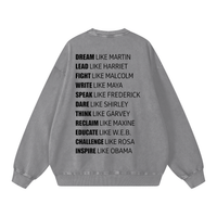 Snow Washed Oversized Sweatshirt