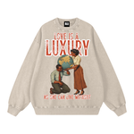 "Weight of the World" Oversized Sweatshirt