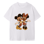 BLACK MICKEY & MINNE T-Shirt