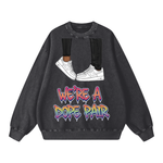 "Air Force One" Oversized Sweatshirt