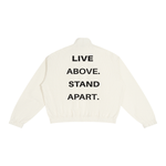 High Society Striped Full-Zip Track Jacket