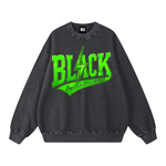 Snow Washed Oversized Sweatshirt