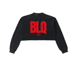 Vacay Santa Cropped Sweatshirt