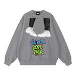 Snow Washed Oversized Sweatshirt