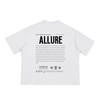 FEARLESS WHITE BOXY TEE