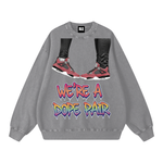 "Infrared" Oversized Sweatshirt