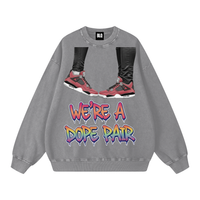 "Infrared" Oversized Sweatshirt